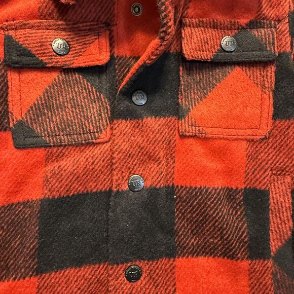 NWT Urban Republic Toddler Boys 2T Red Black Plaid Sherpa Lined Hooded Coat - Picture 15 of 15